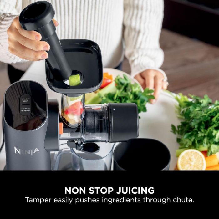 Ninja Cold Press Juicer JC151UK – Anti-Clog Quiet Juicing Tech