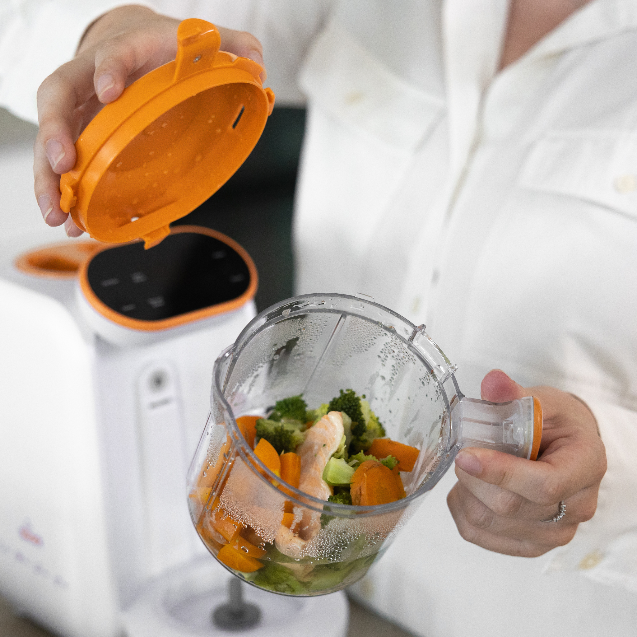 Quook 5-in-1 Baby Food Processor – Steamer, Blender & Bottle Warmer