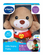 VTech Little Singing Puppy – Interactive Baby Toy (Pink / Beige)