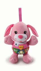 VTech Little Singing Puppy – Interactive Baby Toy (Pink / Beige)