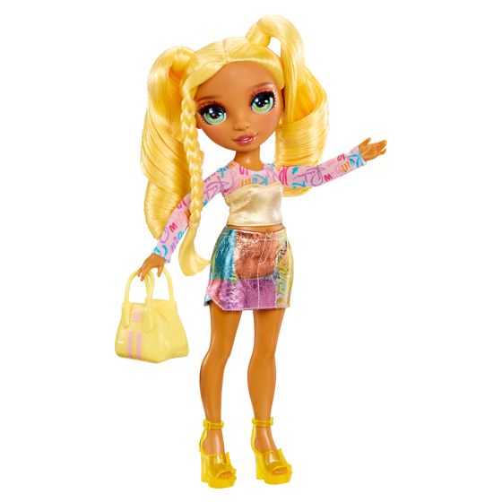 Rainbow High Sunny Fashion Doll – My Fashion Style Yellow