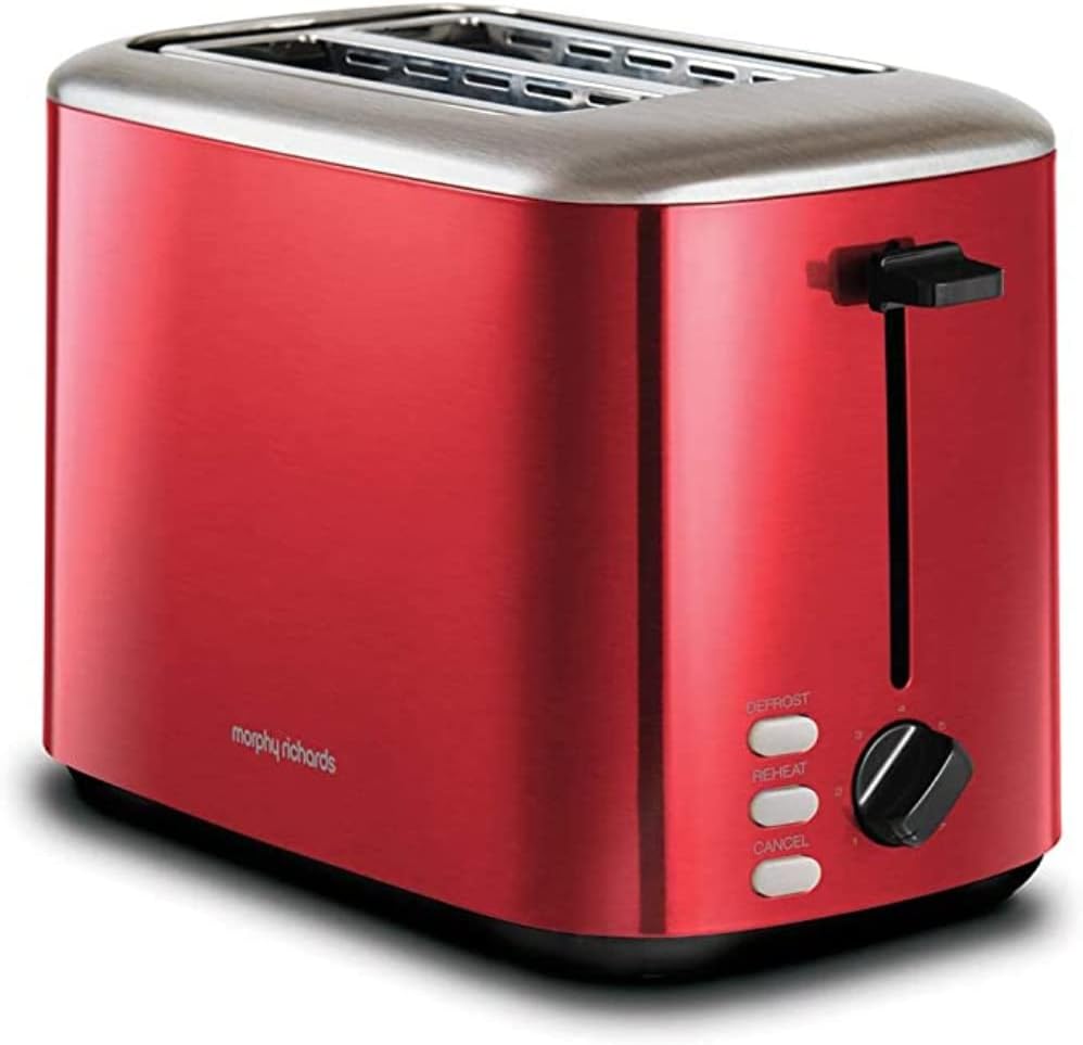 Morphy Richards Equip 2 Slice Toaster | 222066 | Red