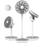 Cecotec EnergySilence 2600 Sunflower Fan in White - full view