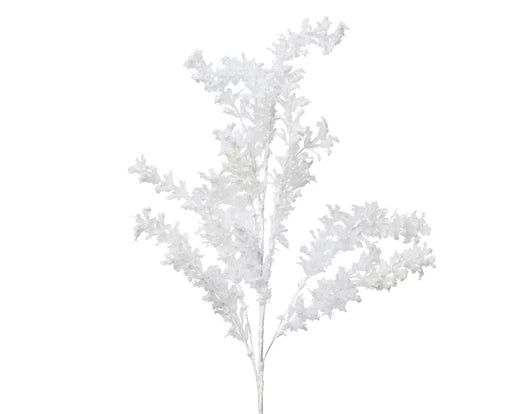 Christmas Spray Stems – Glitter, Frost & Spangle Leaf Picks
