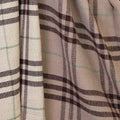 Nellie Taupe, Cream and Brown Classic Check Scarf