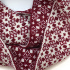 Astrid Berry and Cream Scandi Star Snood
