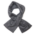 Reece Grey Mix Herringbone Pull Through Scarf for Men