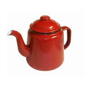 Enamel Teapot Red 14Cm