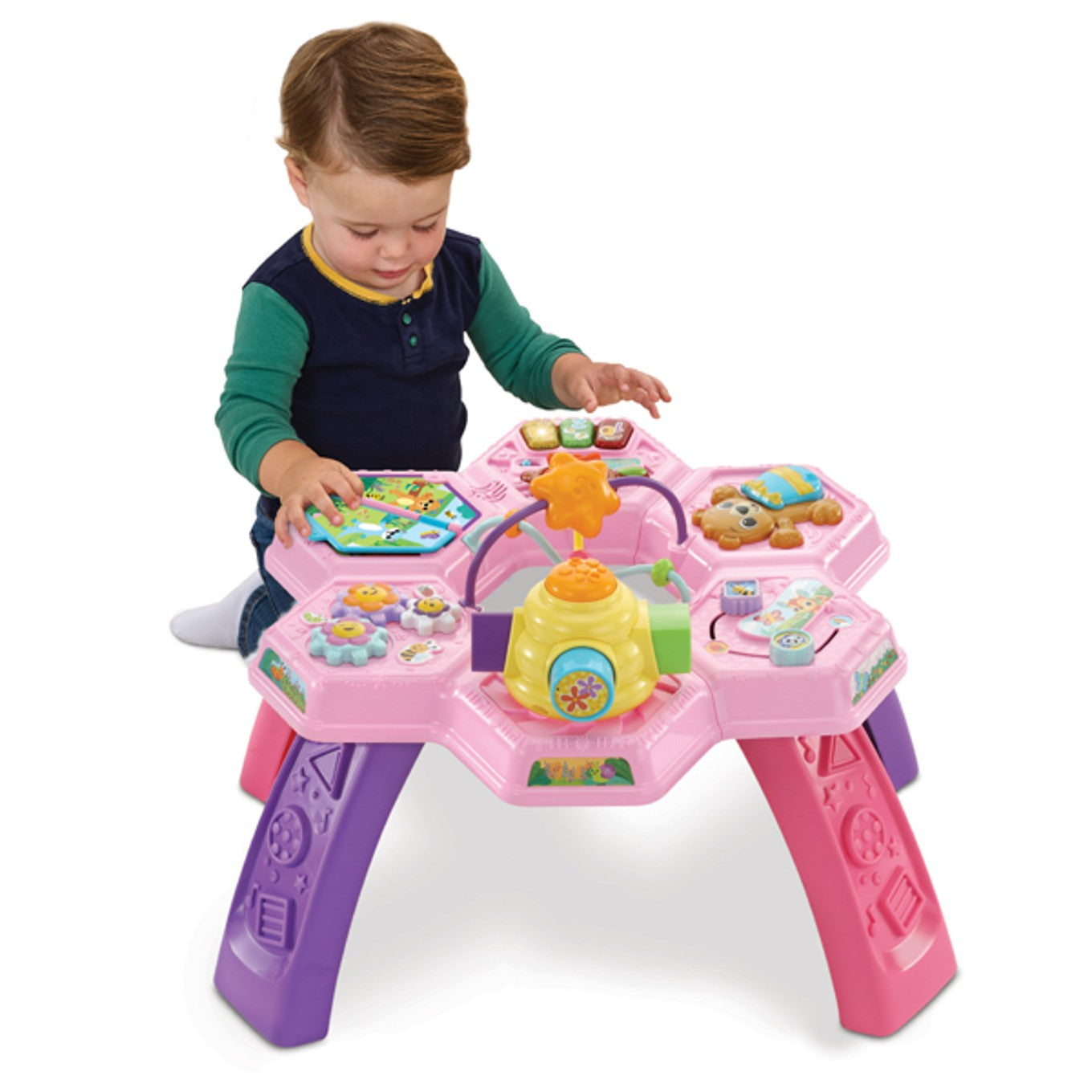 VTech Busy Bee Activity Table | Sit & Stand Baby Activity Table