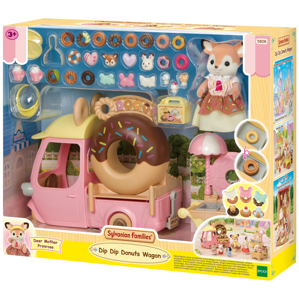 Sylvanian Families Dip Dip Donuts Wagon
