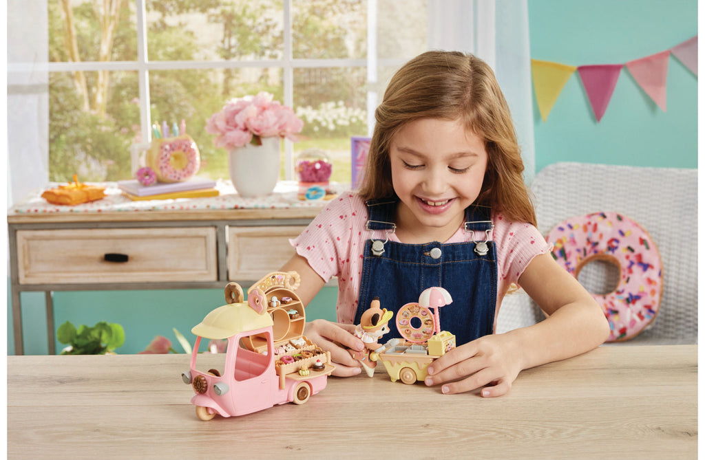 Sylvanian Families Dip Dip Donuts Wagon