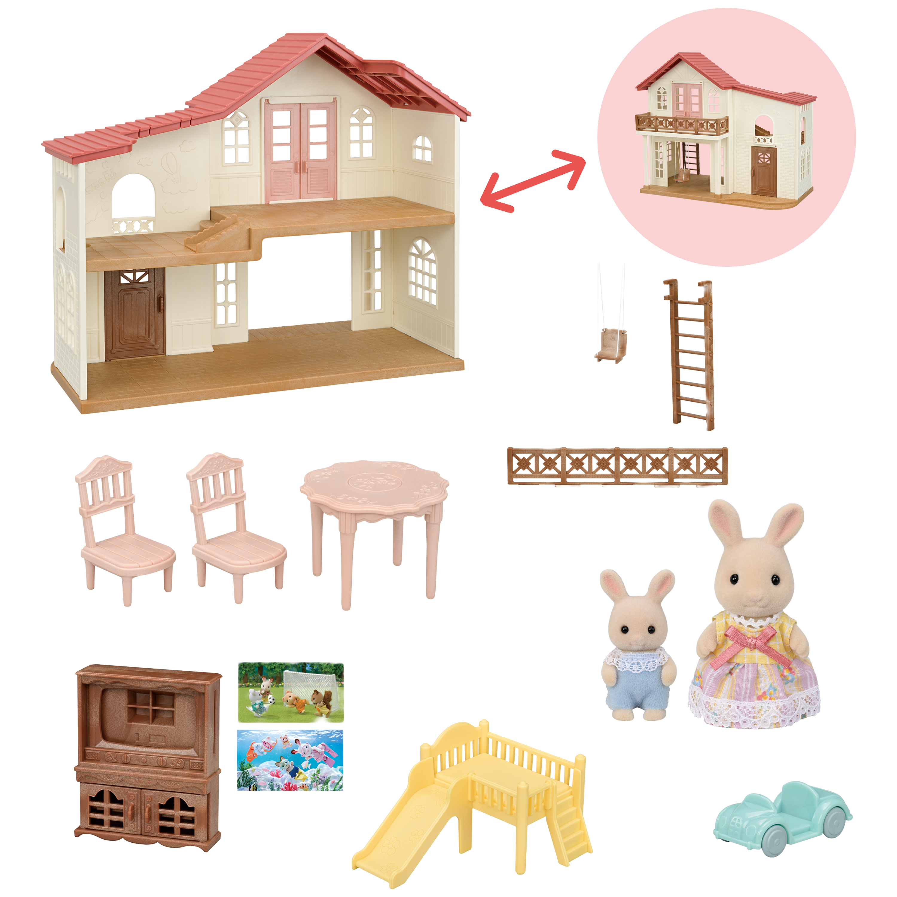 Sylvanian Families Hilltop Terrace Gift Set