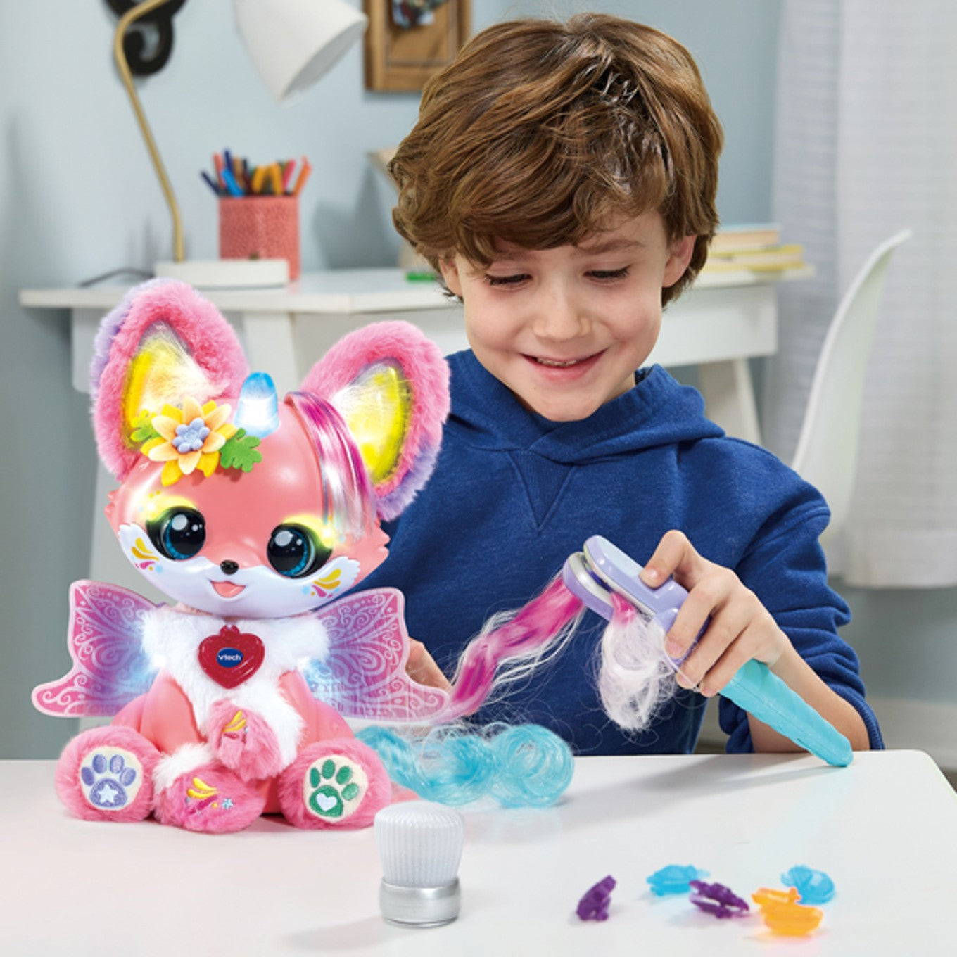 VTech Magical Makeover Fairy Fox – 2-in-1 Make-Up & Styling Toy