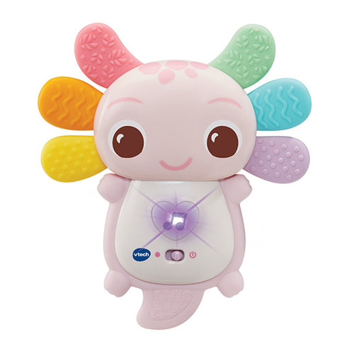 VTech Baby Rainbow Colours Axolotl Teether (Pink / Blue)