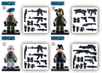 Sluban Cops & Robbers 12-Piece Minifigure Set