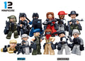 Sluban Cops & Robbers 12-Piece Minifigure Set