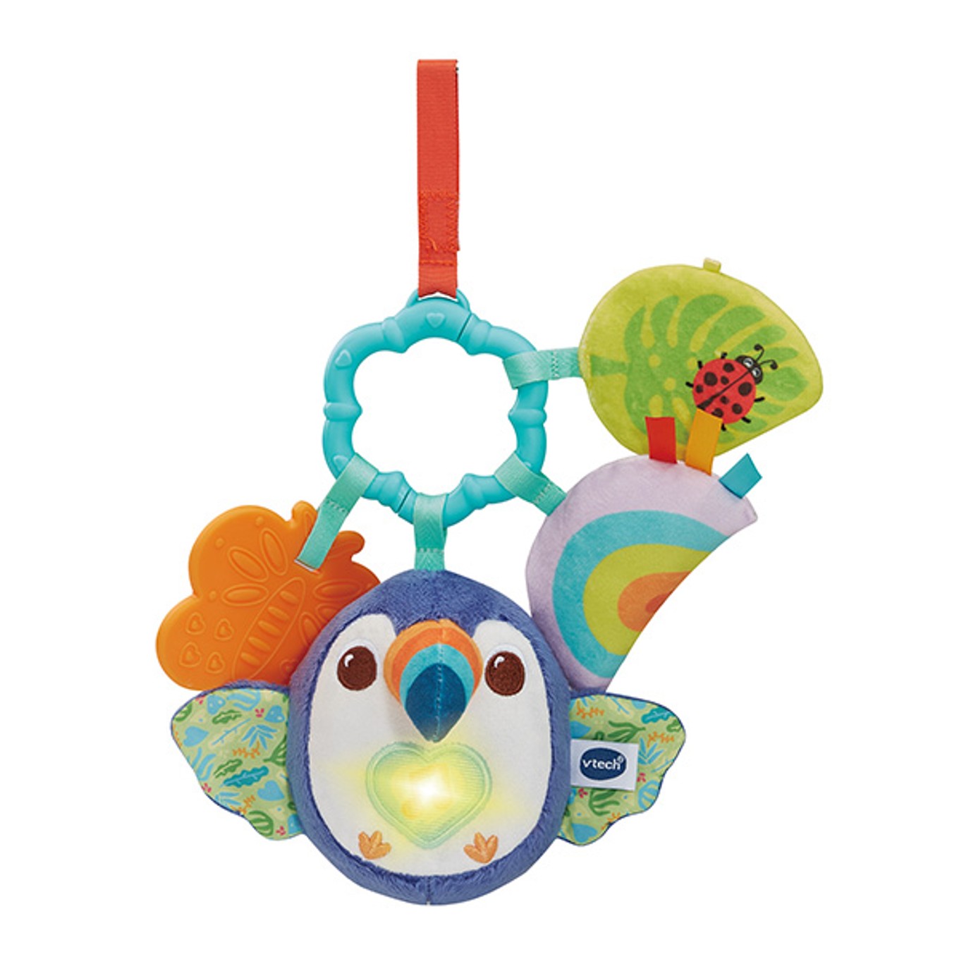 VTech Take-Along Toucan | Musical Sensory Pram Toy (0m+)