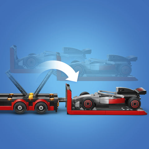 LEGO F1 Display Truck with Audi F1 Race Car 60493