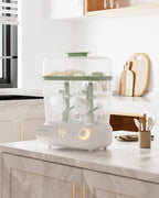 Momcozy Fast Bottle Sterilizer and Dryer – 3 Layer Bottle Steriliser