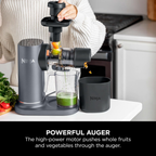 Ninja Cold Press Juicer JC151UK – Anti-Clog Quiet Juicing Tech