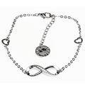 SILVER INFINITY BRACELET - Flemings Department Store