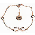 ROSE GOLD INFINITY BRACELET - Flemings Department Store
