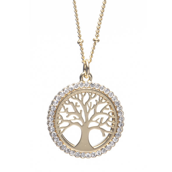 GOLD TREE OF LIFE PENDANT - Flemings Department Store