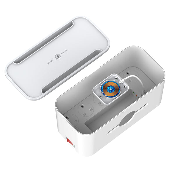 LDNIO SN5311 Power Socket Storage Box with Wireless Charger – view 3