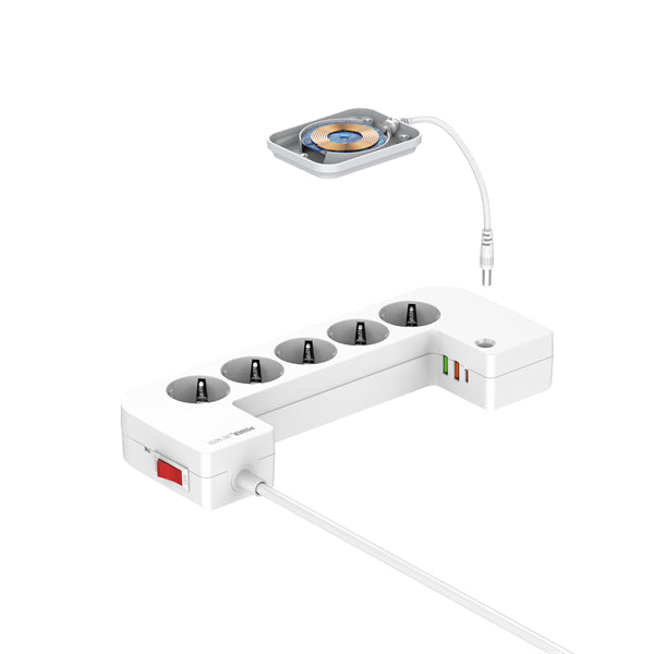 LDNIO SN5311 Power Socket Storage Box with Wireless Charger – view 5