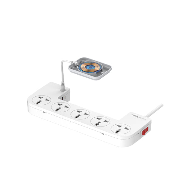 LDNIO SN5311 Power Socket Storage Box with Wireless Charger – view 6