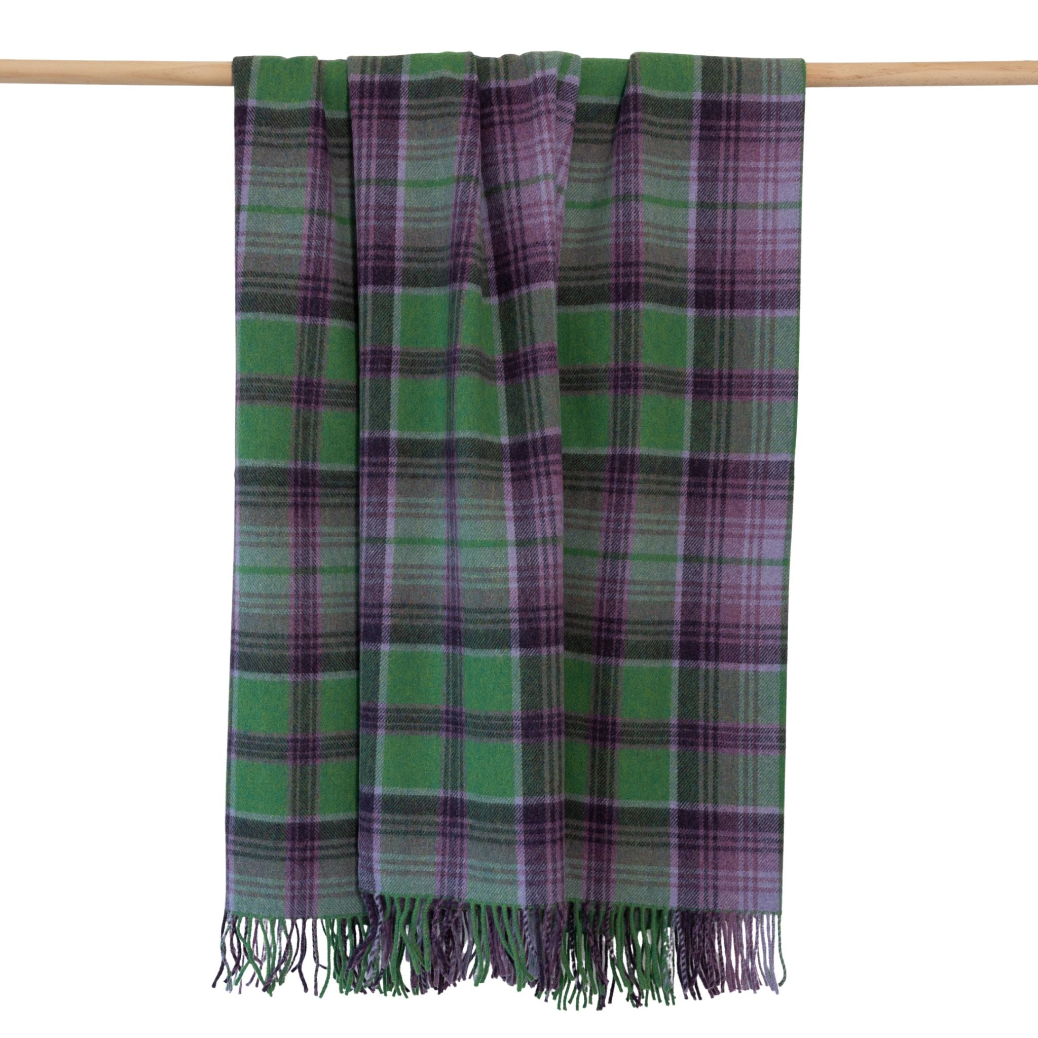 John Hanly Lambswool Throw – Irish Wool Throw Blanket