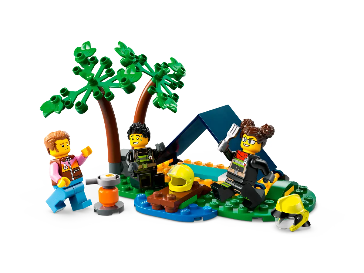 LEGO® City 4x4 Fire Truck with Rescue Boat (60412)