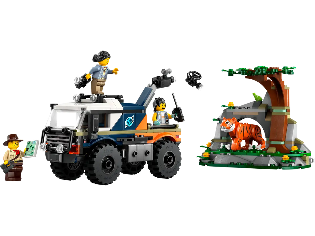 LEGO® City Jungle Explorer Off-Road Truck (60426) – Tiger Adventure Set
