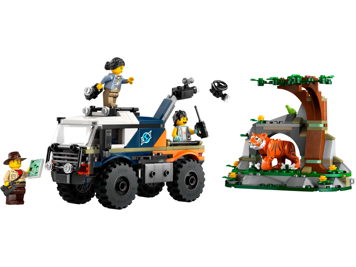 LEGO® City Jungle Explorer Off-Road Truck (60426) – Tiger Adventure Set