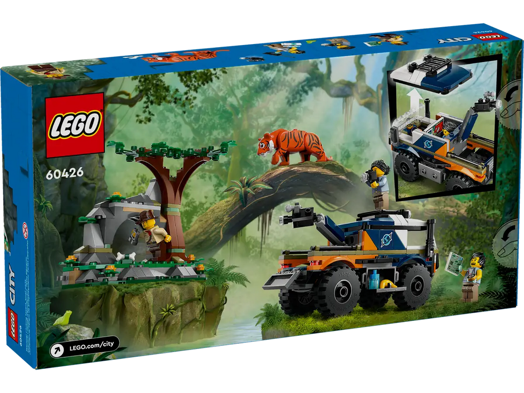 LEGO® City Jungle Explorer Off-Road Truck (60426) – Tiger Adventure Set