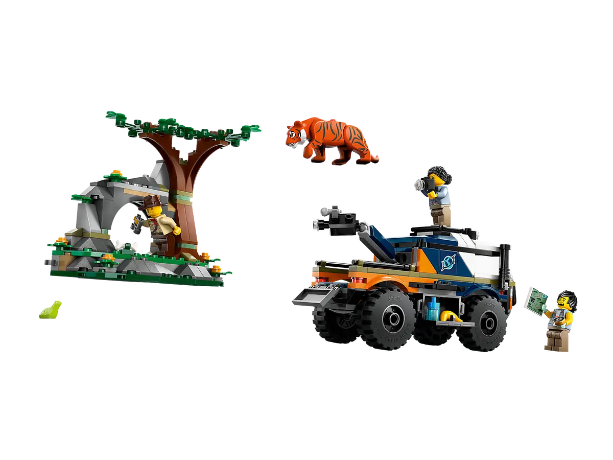 LEGO® City Jungle Explorer Off-Road Truck (60426) – Tiger Adventure Set