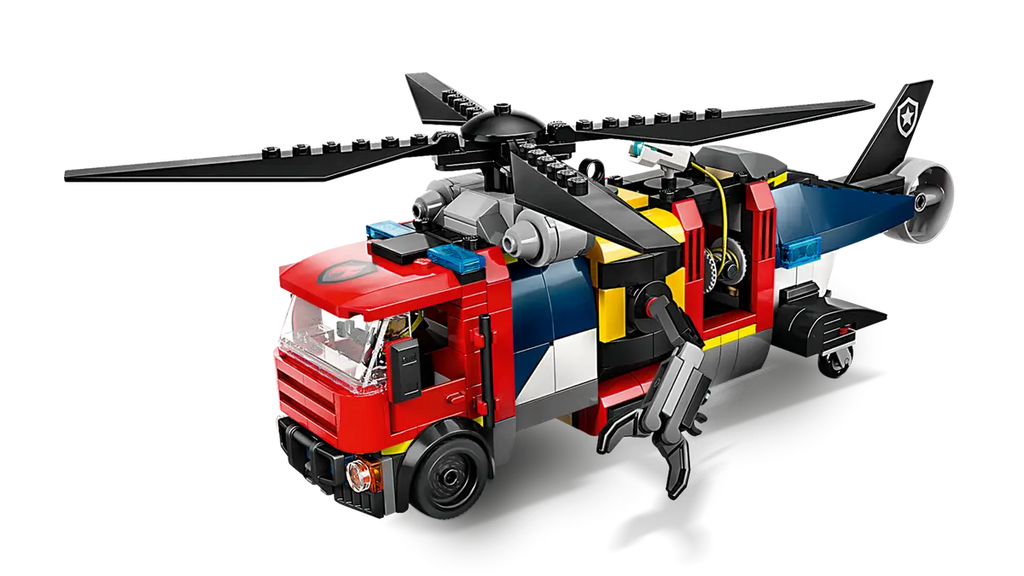 LEGO® City Helicopter, Fire Truck & Submarine Remix (60462)