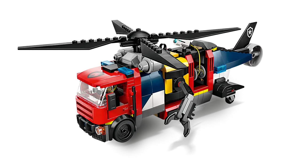 LEGO® City Helicopter, Fire Truck & Submarine Remix (60462)