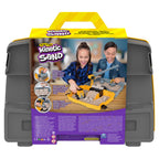 Kinetic Sand Construction Sandbox – 907g Play Sand, Crane & Dump Truck
