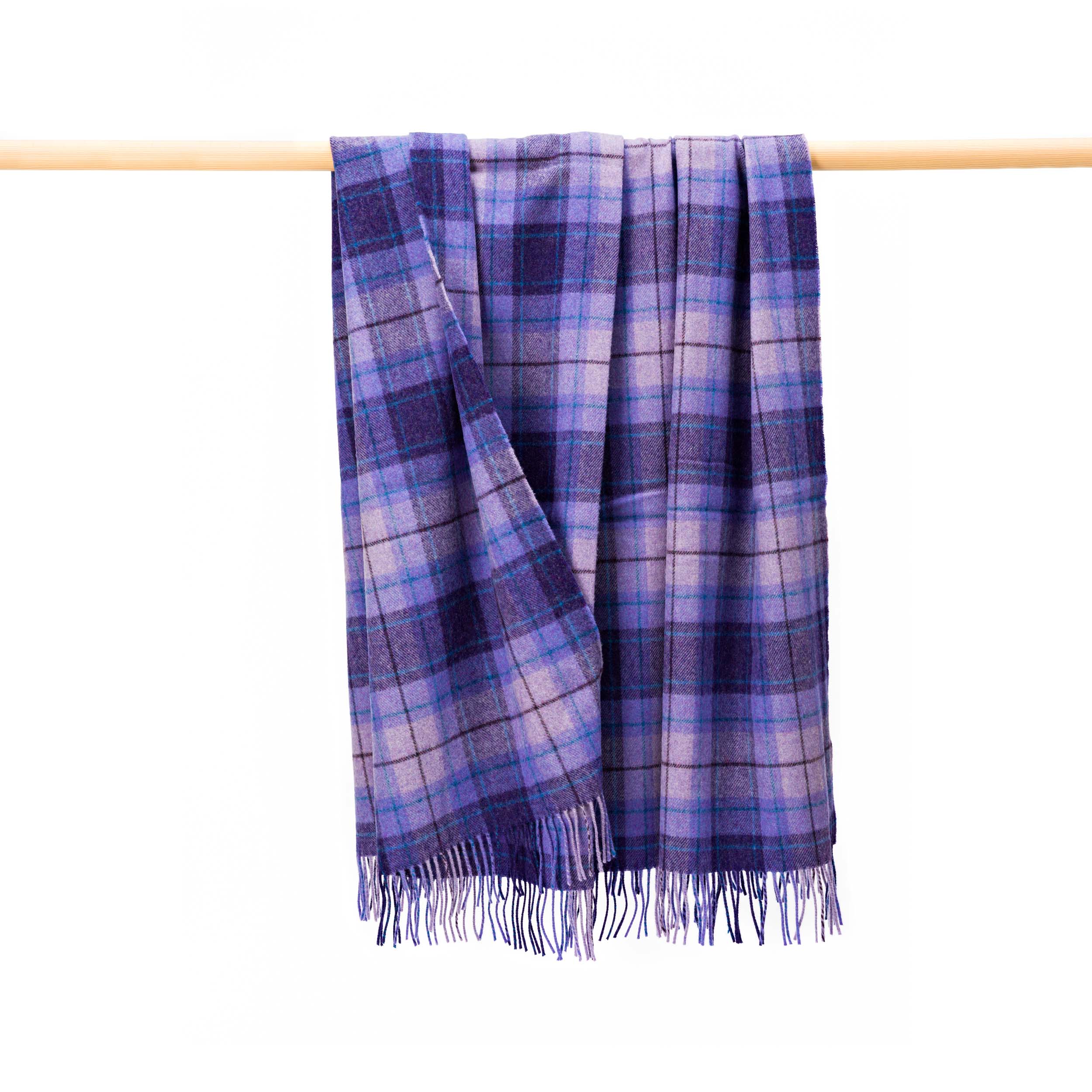 John Hanly Lambswool Throw – Irish Wool Throw Blanket