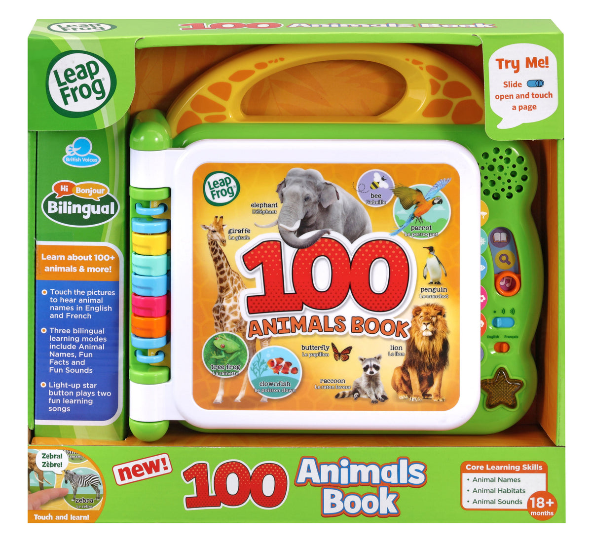 LeapFrog Learning Friends 100 Animals Book - image 9