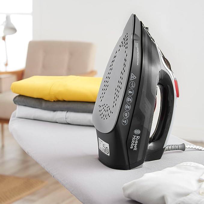 Russell Hobbs 3100W Power Steam Ultra Iron - Black