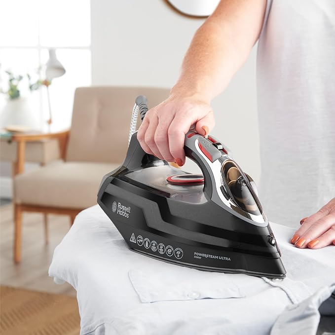 Russell Hobbs 3100W Power Steam Ultra Iron - Black