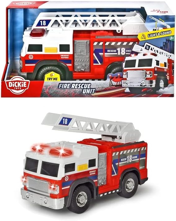 Fire Rescue Unit Red/White - Flemings Department Store