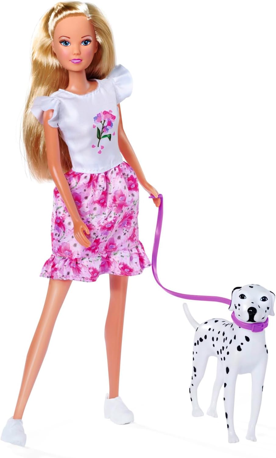 Steffi Love Cute Walk with Two Dalmatians with Scooter for Evi - Flemings Department Store