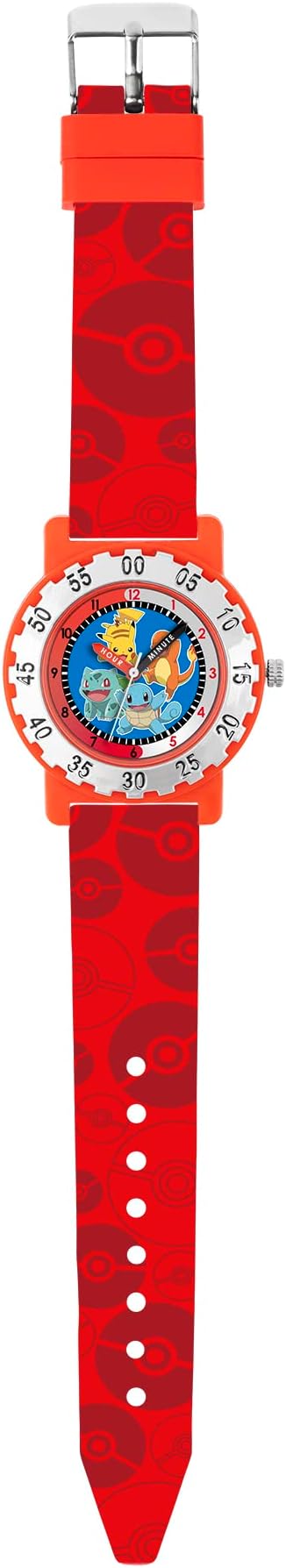 Pokemon Boy's Analog Quartz Watch with Silicone Strap - Flemings Department Store