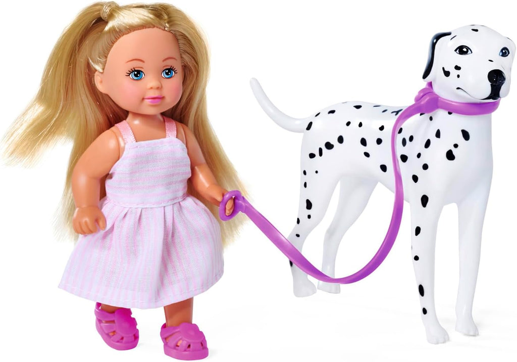 Steffi Love Cute Walk with Two Dalmatians with Scooter for Evi - Flemings Department Store