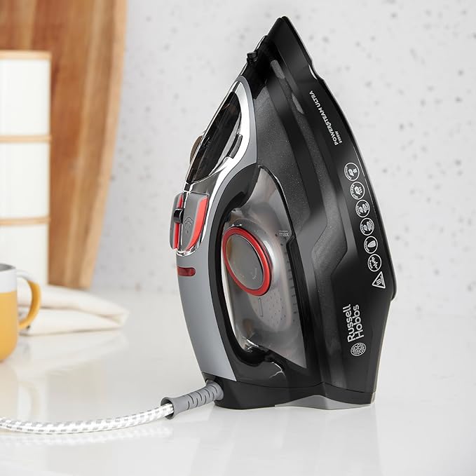 Russell Hobbs 3100W Power Steam Ultra Iron - Black