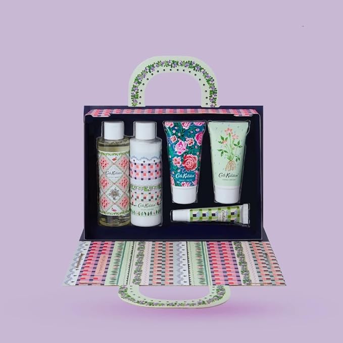 Cath Kidston Roots & Raindrops Pamper Hamper – Vegan Gift Set