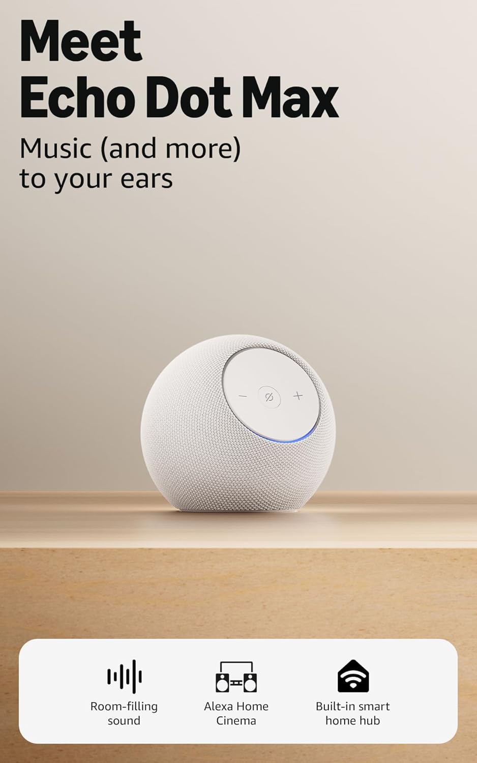 Amazon Echo Dot Max Smart Speaker with Alexa in Amethyst – view 15